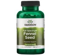 Swanson Full Spectrum Fennel Seed 480mg Capsules 100 Capsules
