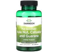 Swanson - Full Spectrum Kola Nut, Catuaba & Guarana | Energy and Vitality Support - 90 Capsules