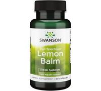 Swanson Full Spectrum Lemon Balm 500mg Capsules 60 Capsules