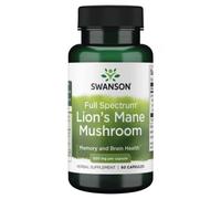 Swanson Lion's Mane Mushroom Lion's Mane Mushroom for brain and nervous system health 60 pcs, capsule, 500 mg