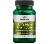 Swanson Full Spectrum Lion's Mane Mushroom, 500mg - 60 caps Free P&P