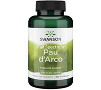 Swanson Full Spectrum Pau d'Arco 500mg Capsules 100 Capsules