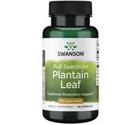 Swanson Full Spectrum Plantain Leaf 400mg Capsules 60 Capsules