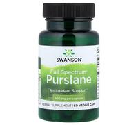 Swanson Full Spectrum Purslane 400mg 60 Veggie Capsules | Portulaca Oleracea
