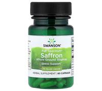 Swanson Full Spectrum Saffron Mood 15mg Daily Wellness Support Capsules - 60 Capsules