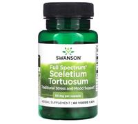 Swanson - Full Spectrum Sceletium Tortuosum, 50mg | Mood and Stress Support - 60 Veggie Capsules