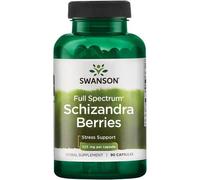 Swanson Full Spectrum Schizandra Berries 525mg Capsules 90 Capsules