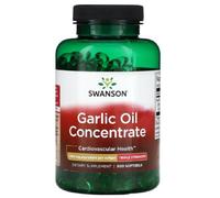 Swanson - Garlic Oil Concentrate | Traditional Herbal Support for Heart & Immune Health | 500 Softgels