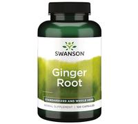 Swanson, Ginger Root, 250mg, 120 Capsules, High Dose, SOYA-Free, Gluten-Free, GMO-Free
