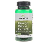 Swanson Ginkgo Biloba Extract 60mg Capsules 120 Capsules