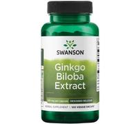Swanson Ginkgo Biloba Extract 120mg Capsules 100 Capsules