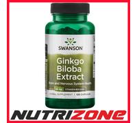 Swanson Ginkgo Biloba Extract 60mg - 120 caps