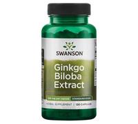Swanson Ginkgo Biloba Extract 60mg Capsules 120 Capsules
