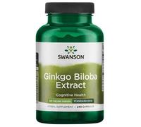 Swanson Ginkgo Biloba Extract 60mg Capsules 240 Capsules