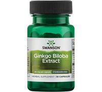 Swanson Ginkgo Biloba Extract 60mg Capsules 30 Capsules