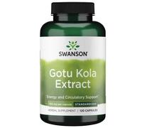 Swanson Gotu Kola Extract Capsules 100mg - 120 Capsules
