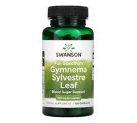 Swanson - Gymnema Sylvestre | Traditional Ayurvedic Leaf Extract for Sugar & Appetite Balance | 400mg per Capsule - 100 Capsules