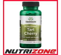 Swanson HiActives Tart Cherry 465mg - 60 caps