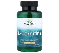 Swanson L Carnitine Fat Metabolism 500mg Tablets - 100 Tablets