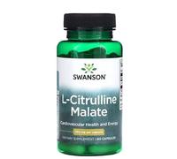 Swanson L-Citrulline Malate Complex, 750 mg - 60 Caps, Support for Endurance & Cardiovascular System