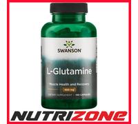 Swanson L-Glutamine 500mg Muscle Health & Recovery - 100 caps
