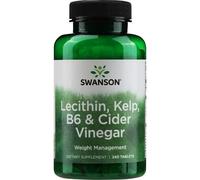 Swanson Lecithin Kelp B6 & Cider Vinegar Tablets 240 Tablets