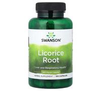 Swanson Licorice Root Digestive Support 450mg Capsules - 100 Capsules
