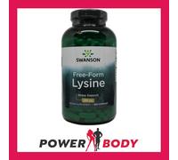 Swanson L-Lysine, 500mg Free Form - 300 caps