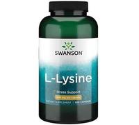 Swanson L-Lysine, 500mg Free Form - 300 caps