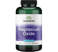 Swanson Magnesium Oxide 200mg Capsules 250 Capsules