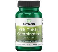 Swanson Milk Thistle Combination Capsules 60 Capsules