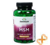 SWANSON MSM 1000 mg Joint Health and Mobility Support Supplement 120 Capsules