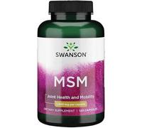 Swanson MSM (methylsulfonylmethane) 1000 mg - 120 capsules