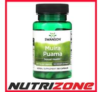 Swanson Muira Puama 250mg (10:1) Sexual Health - 60 caps