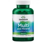 Swanson Multi & Mineral Capsules 100 Capsules