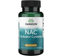 SWANSON NAC N-ACETYL CYSTEINE 600MG 100 CAPSULES