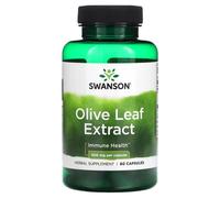 Swanson Olive Leaf Immune 500mg Capsules - 60 Capsules