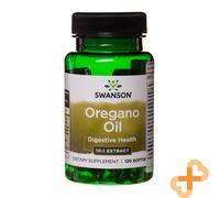 SWANSON Oregano Oil 120 Capsules Digestive System Health Support Supplement