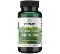 Swanson Organic Spirulina 500mg 180 Tab