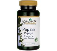 Swanson Papain Papaya Enzyme, 100mg - 90 vcaps Free P&P