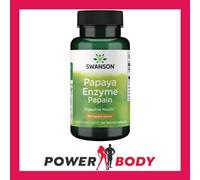 Swanson Papaya Enzyme Papain 100mg Capsules – Digestive Aid – 90 Capsules
