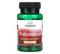 Swanson - Policosanol 20mg | Plant-Based Support for Cholesterol & Cardiovascular Health | 60 Capsules