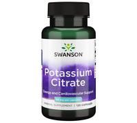 Swanson Potassium Citrate 99mg 120 Capsules, Energy Boost, Cardiovascular Health