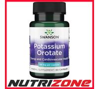 Swanson Potassium Orotate 99mg - 60 caps