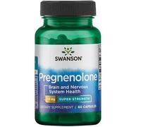 Swanson Pregnenolone 50 mg Super-Strength Capsules – Cognitive & Nervous System Support – 60 caps