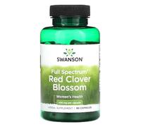 Swanson - Red Clover Blossom | Traditional Female Support for Hormonal Balance | 375mg - 90 Capsules