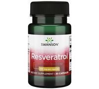 Swanson, Resveratrol, 100mg, 30 Capsules, High-Dose, SOYA-Free, Gluten-Free, GMO-Free