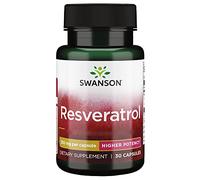 Swanson, Resveratrol, 250mg, 30 Capsules, High Dose, Lab-Tested, Soy Free, Gluten Free, Non-GMO