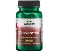 Swanson Resveratrol Antioxidant 250mg Daily Wellness Support Capsules - 30 Capsules