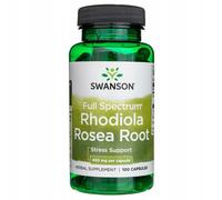 Swanson RHODIOLA Rosea Root 400mg 100/200/300 Capsules Nerve Stress Concentrate